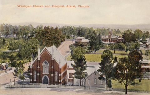 Wesleyan Church and Hospital, Ararat