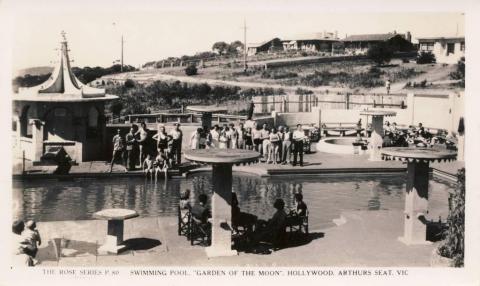 Swimming Pool, 'Garden of the Moon', Hollywood, Arthurs Seat 