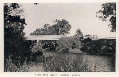 Lerderberg [Lerderderg] River, Bacchus Marsh