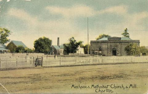Mechanics, Methodist Church, & Mill, Charlton