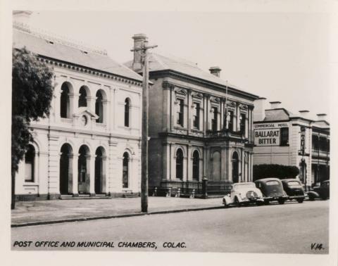 Post Office and Municipal Chambers, Colac