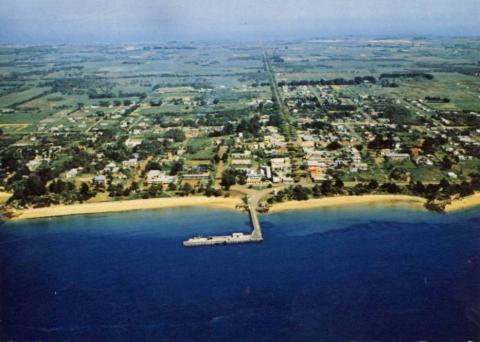 Aerial view of Cowes