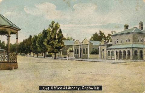 Post Office and Library, Creswick
