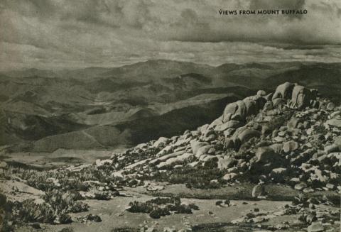 Views from Mount Buffalo, 1954