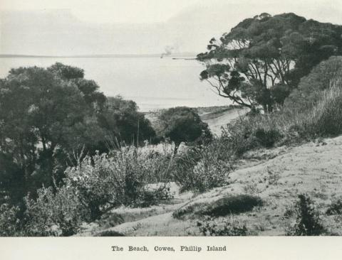 The Beach, Cowes, Phillip Island, 1918