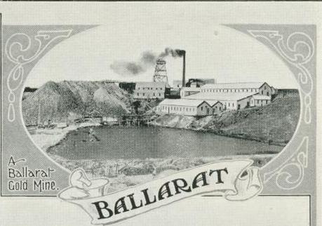 A Ballarat gold mine, 1918