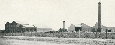 The recently established Works at Sunshine, for the manufacture of Durasbestos and Terra Cotta, 1927