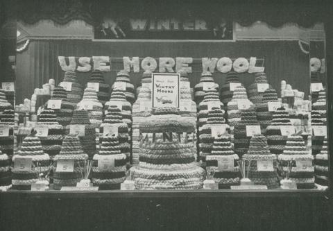 Coles, window dressing competition, Camberwell, 1934