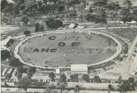 Wangaratta Showgrounds, Proclamation Day, 1959