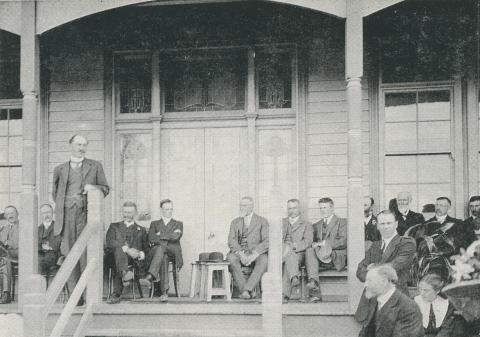 Warragul High School opening, 1912