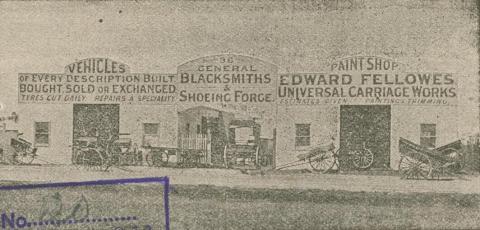 Edward Fellowes Carriage Works, Northcote, 1911