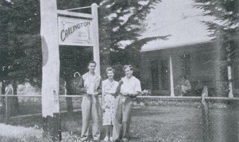 Carlington Guest House, West Rosebud, 1948