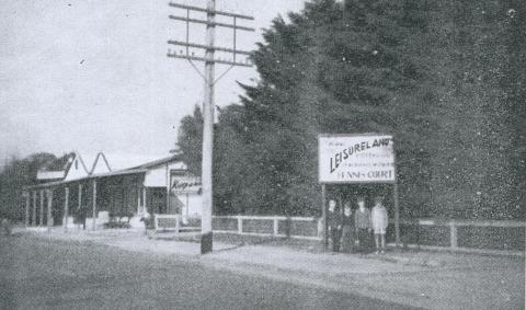 Leisureland on the sea, West Rosebud, 1948