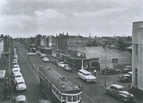 Carlisle Street, St Kilda, 1957