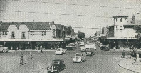 Station Street, Box Hill, 1956