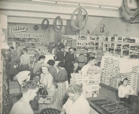 Modern Self Service Store, Hamilton, 1960