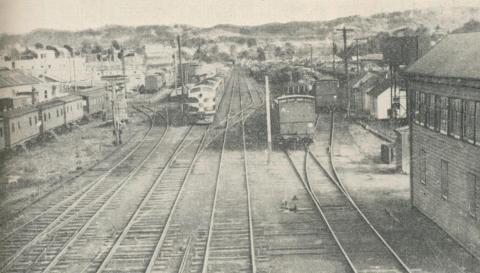 Railway Yards, Ararat, 1960