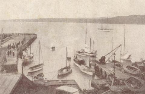 Boats at Mornington, 1929