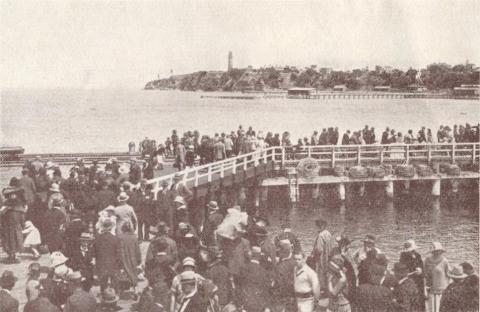 Queenscliffe Pier, 1929