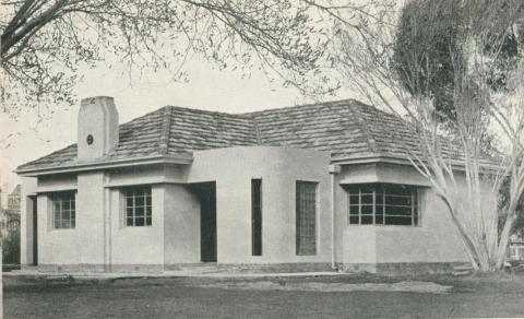 Modern Building, Alton Gardens, Echuca, 1950