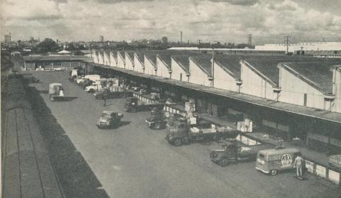 Dynon Freight Terminal, Port Melbourne, 1962