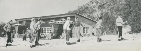 The A. W. Keown Ski Lodge at Dingo Dell, c1960