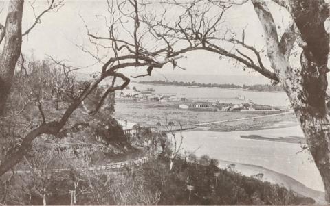 Lakes Entrance, taken from the Princes Highway, 1934