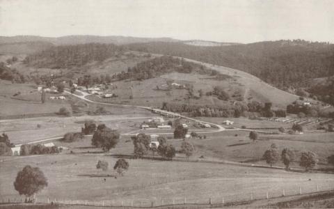 Buchan township from Lookout Hill, 1934