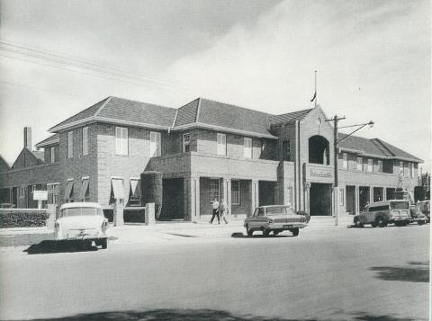 Mildura Working Man's Club, Main Entrance, 1964