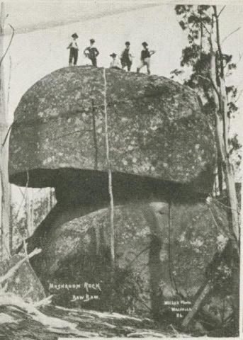 Mushroom Rock, Baw Baw, c1910