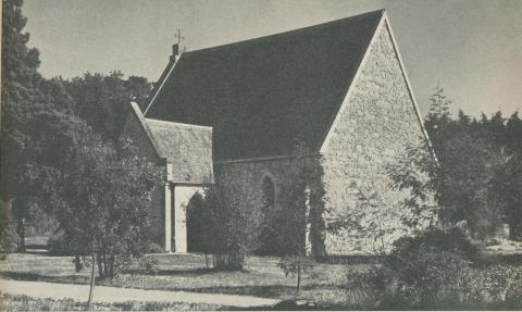 St Mathews Church of England (1869), Waverley, 1961