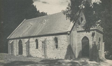 St Stephens Church of England (1865), Mount Waverley, 1961