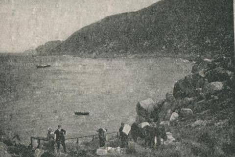Western Landing Place, Wilson's Promontory, 1910