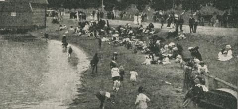 Eastern Beach, Geelong, 1910