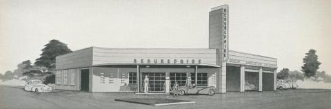 Beaurepaire Tyres, Swan Hill Branch, 1947