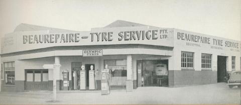 Beaurepaire Tyres, Hamilton Branch, 1947