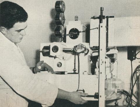 Laboratory, Noske Bros Flour Mill, Horsham, 1960