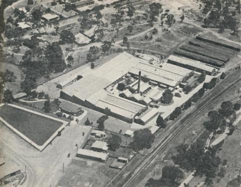 The North Western Woollen Mills, Stawell, 1962