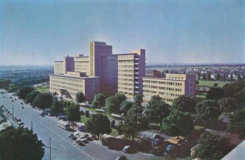 The Royal Melbourne Hospital, Parkville, 1958