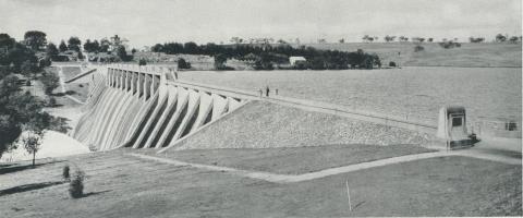 Lauriston Dam, 1958