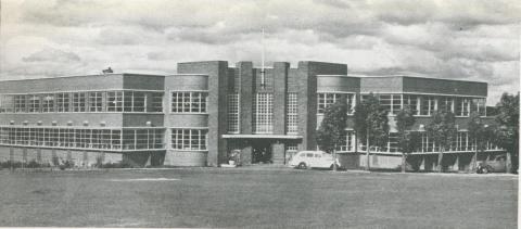 Technical School, Box Hill, 1955