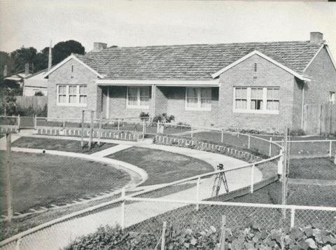 A housing duplex, Newtown Estate, 1942