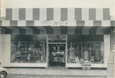 Cox Bros store at Robinvale, 1960