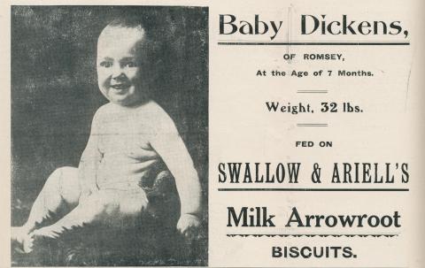 Swallow & Ariell's, Romsey, 1911