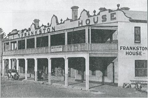 Frankston House, 1931