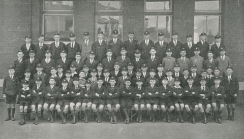 St Joseph's Boys College, Sixth and Junior Classes, North Melbourne, 1930