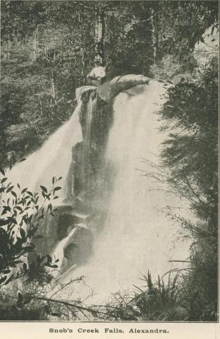 Snob's Creek Falls, Alexandra Shire, 1919