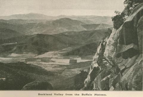 Buckland Valley from the Buffalo Plateau, Bright Shire, 1919