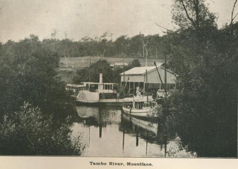 Tambo River, Mossiface, Tambo Shire, 1919