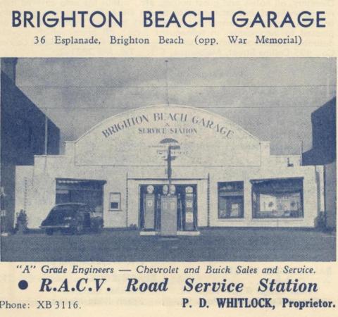 Brighton Beach Garage, 1949